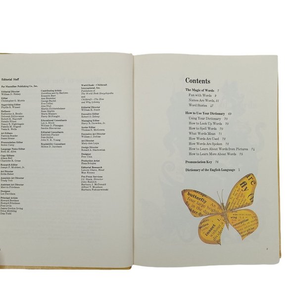 Vintage Childcraft Dictionary The How And Why Library 1980 Edition Hardback - Picture 5 of 12